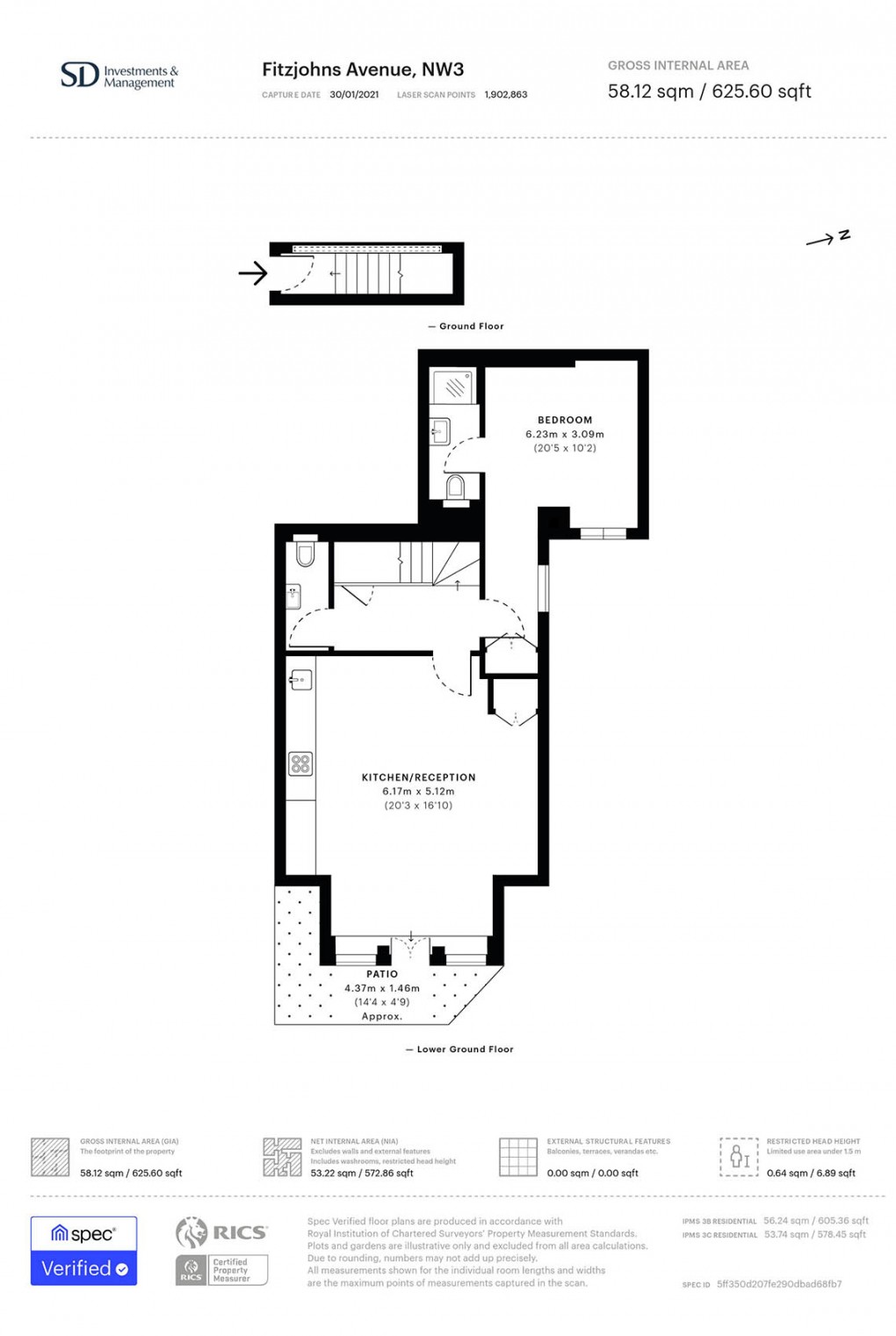 Floorplan for London