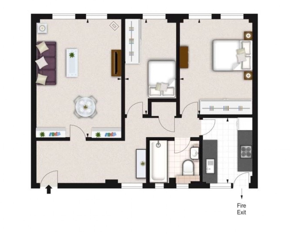 Floorplan for London