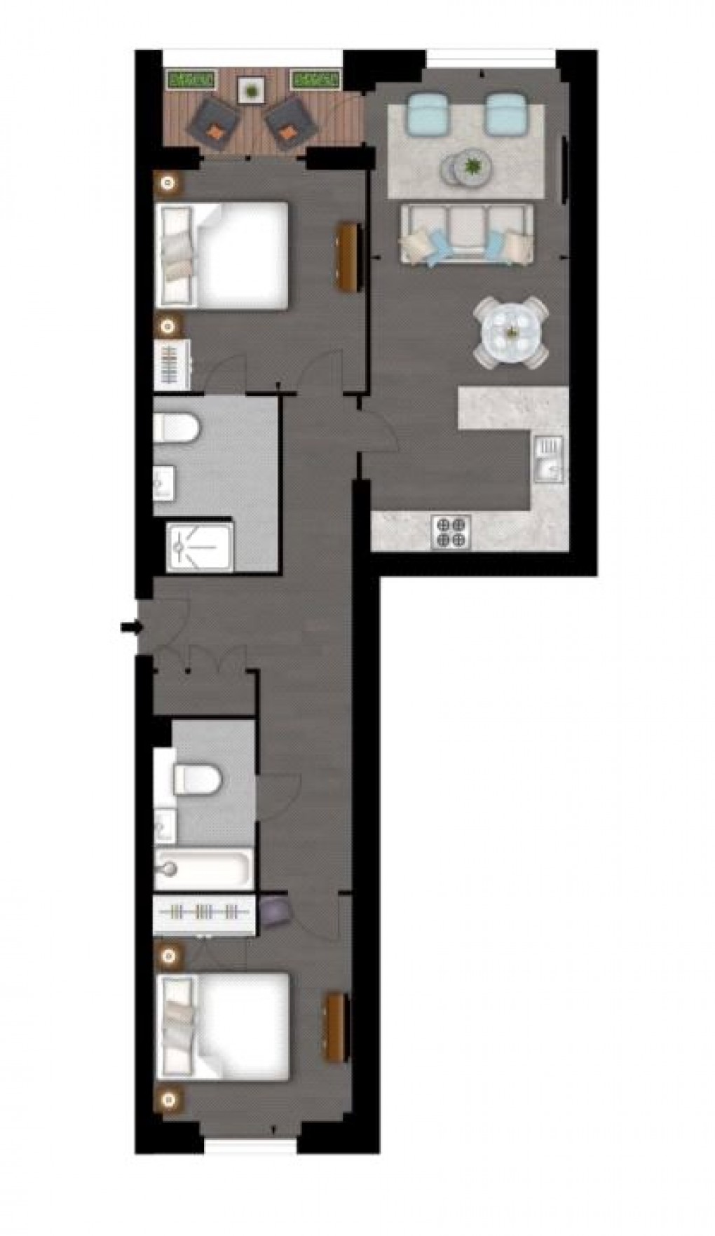 Floorplan for London