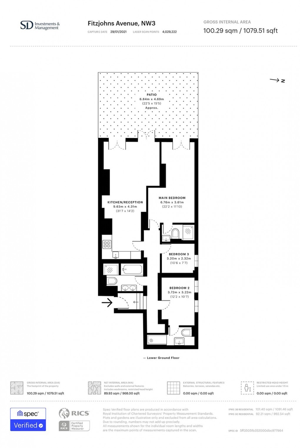 Floorplan for London