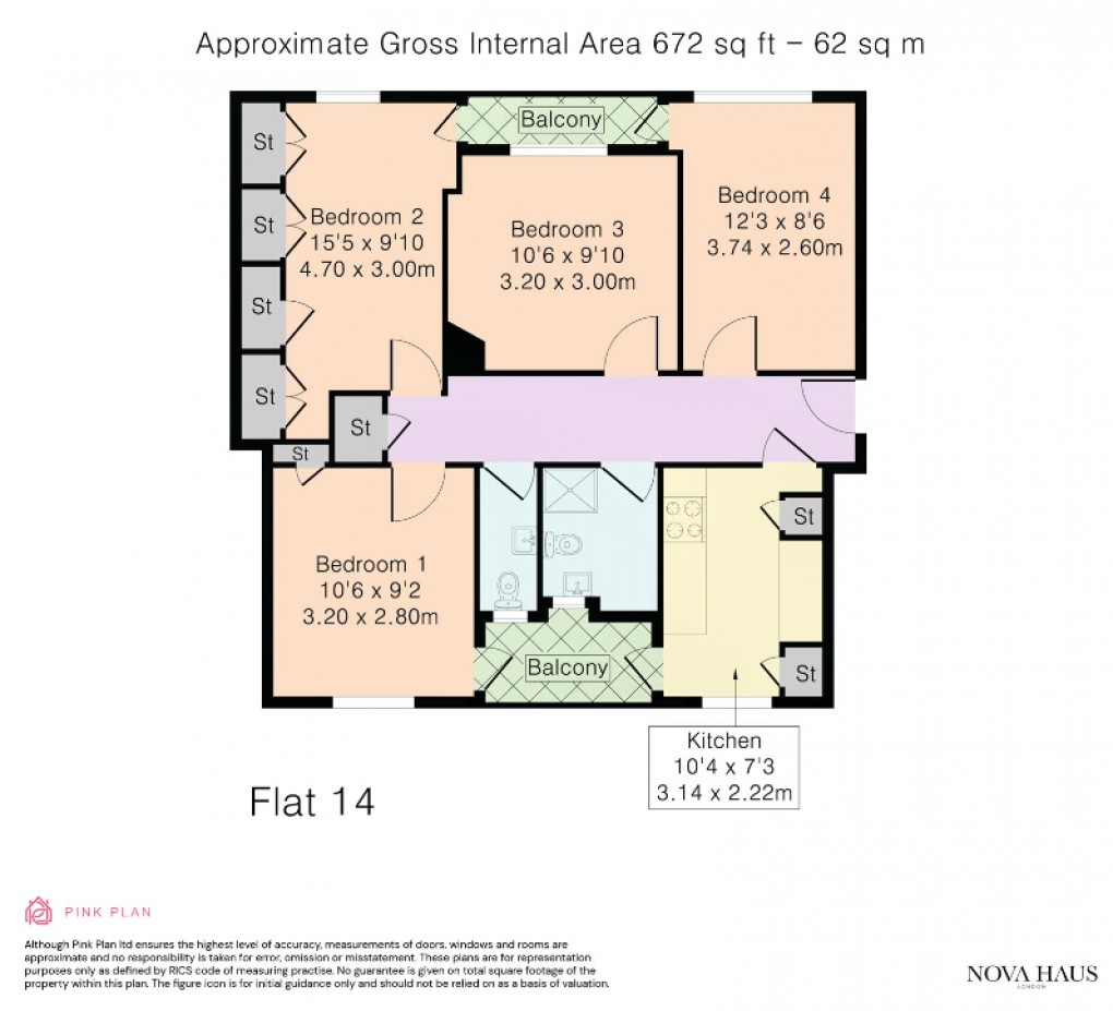 Floorplan for London