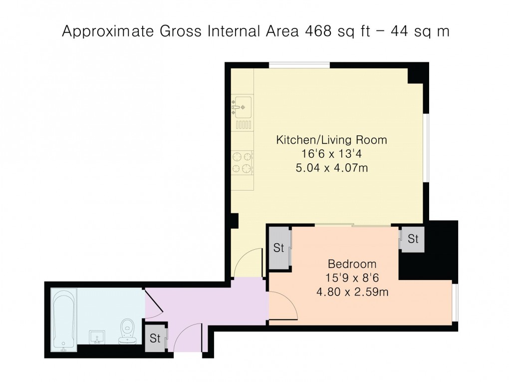 Floorplan for North Finchley, London