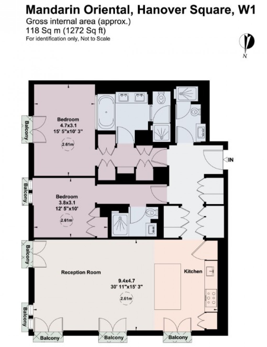 Floorplan for Hanover Square, 22 Hanover Square, Mayfair