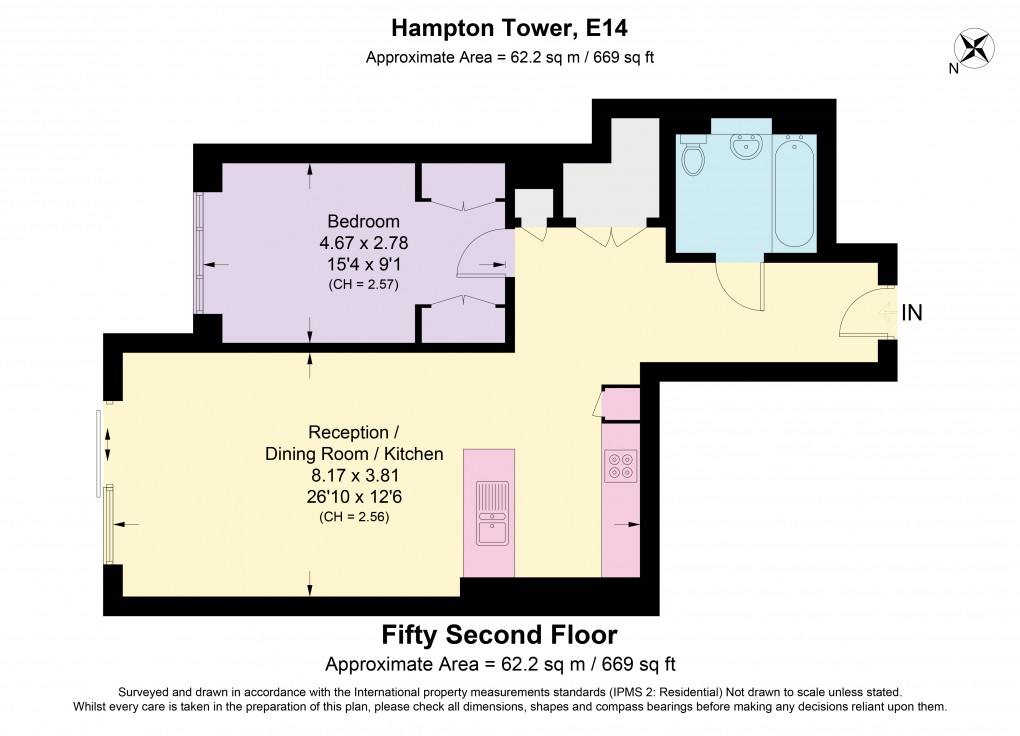 Floorplan for Marsh Wall, 75 Marsh Wall, South Quay Plaza