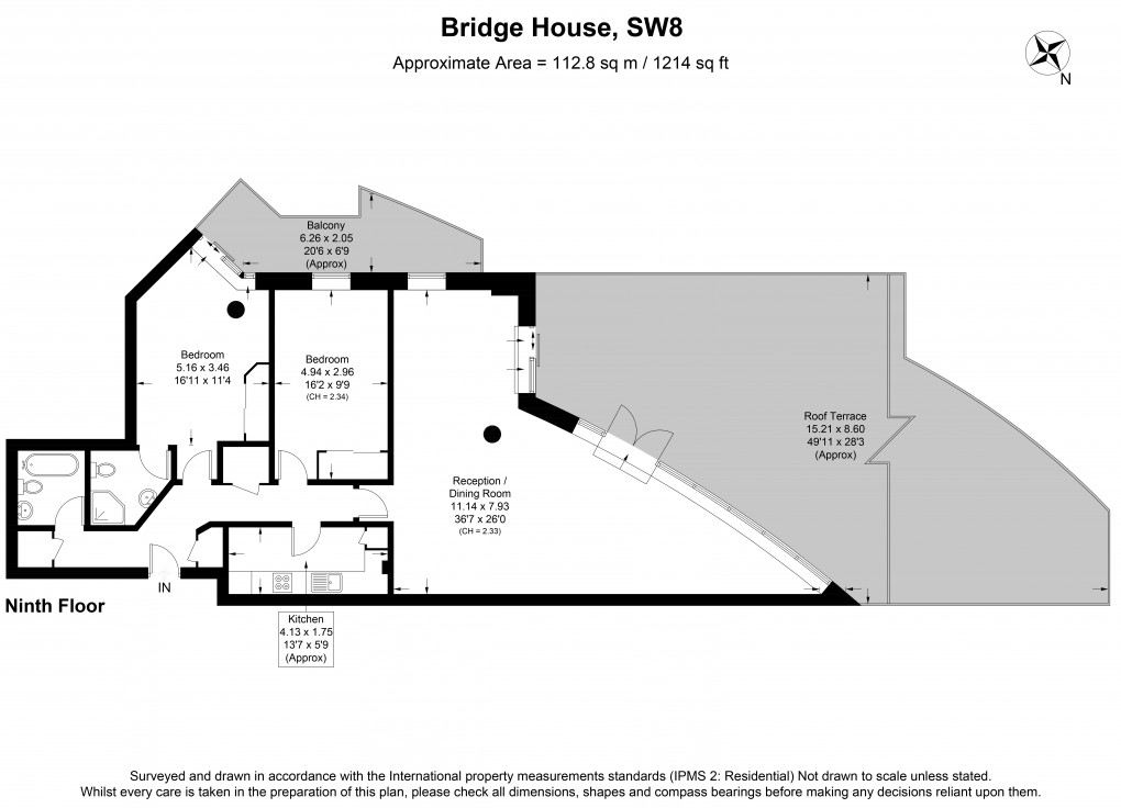 Floorplan for St. George Wharf, 18 St. George Wharf, Vauxhall