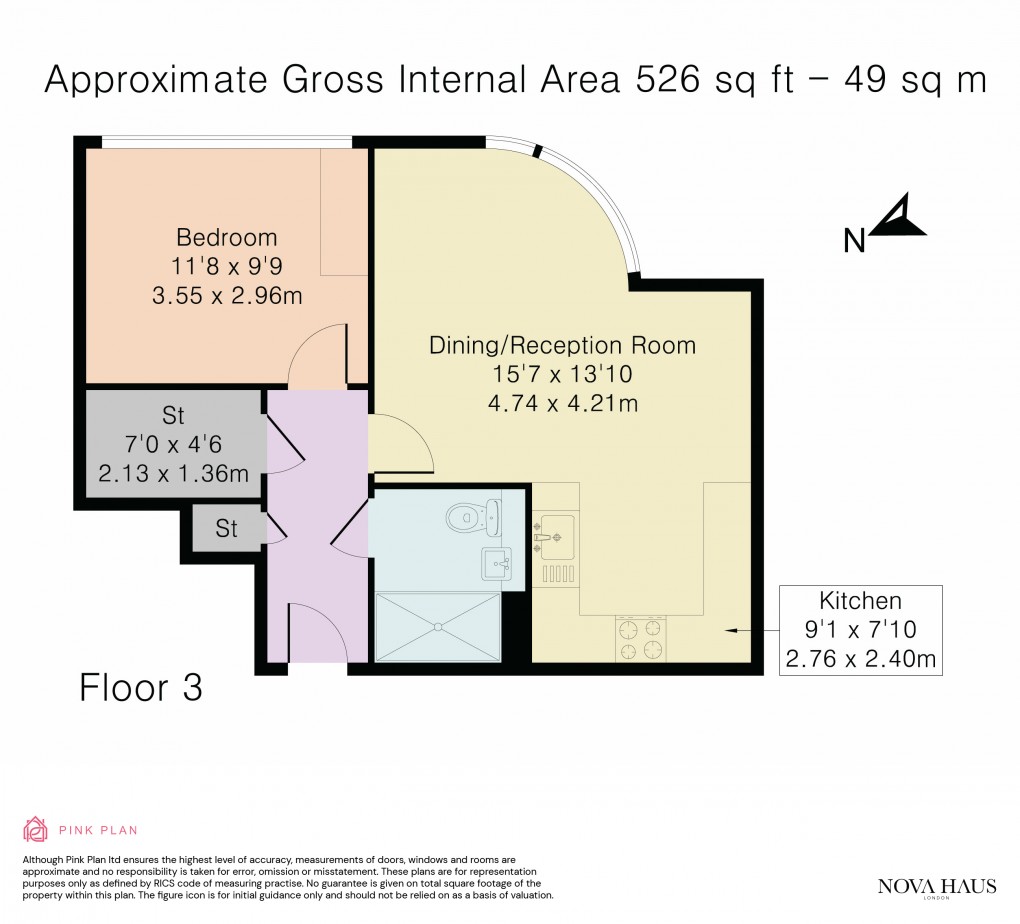 Floorplan for Albert Embankment, 24  Albert Embankment, South Bank