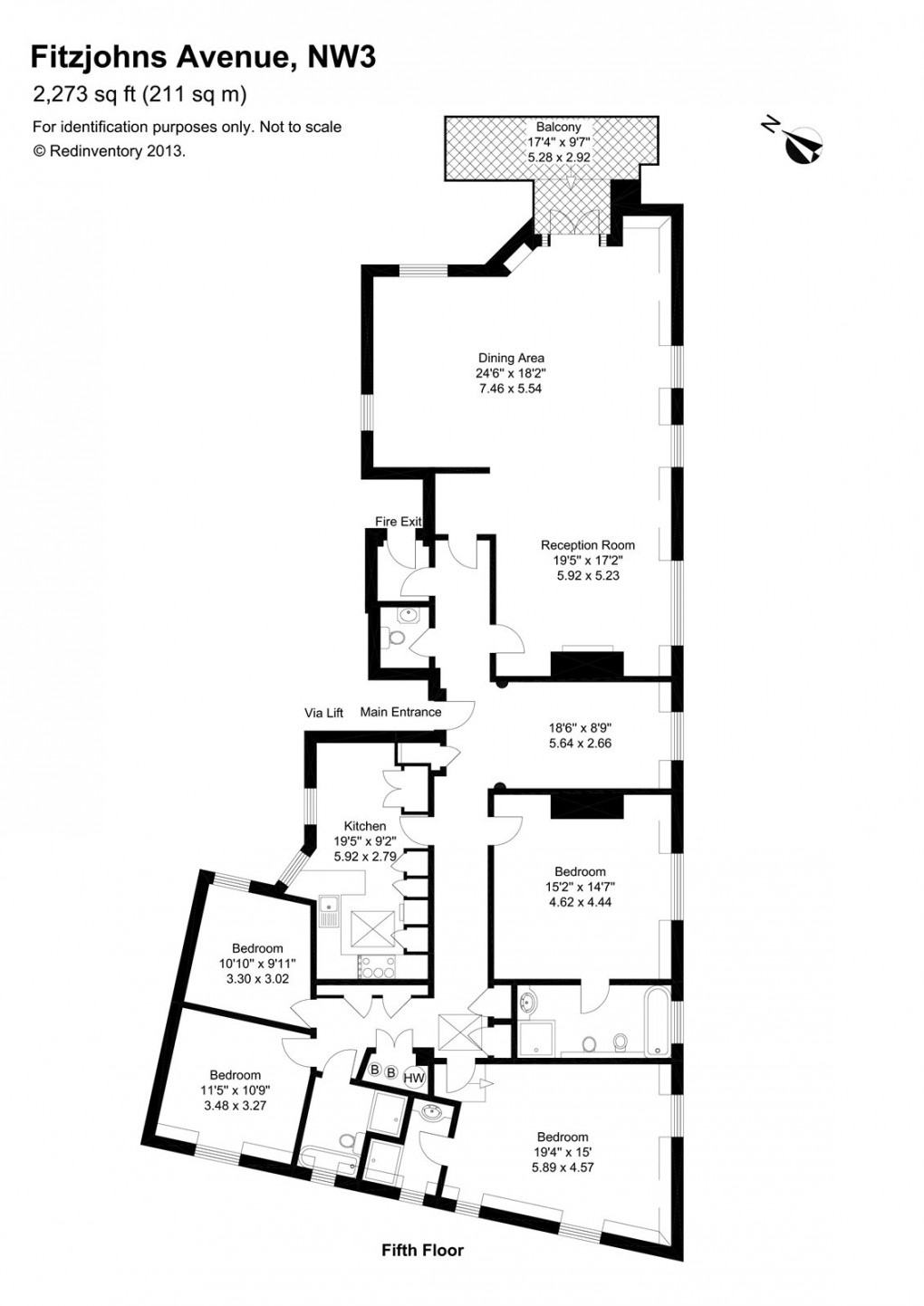 Floorplan for London