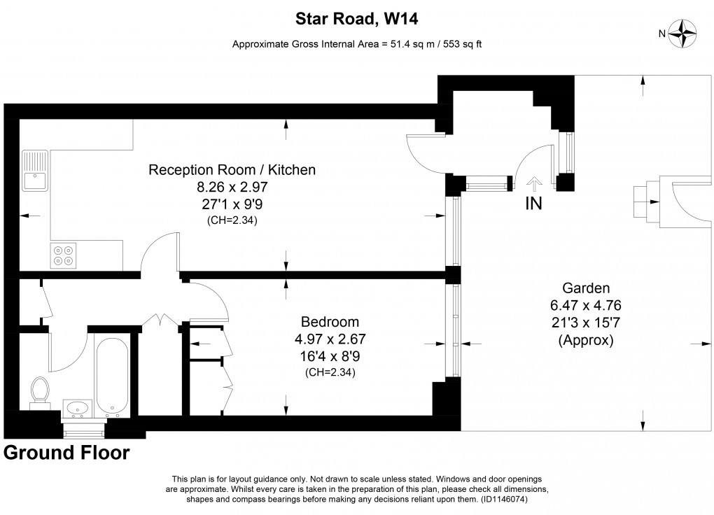 Floorplan for West Kensington