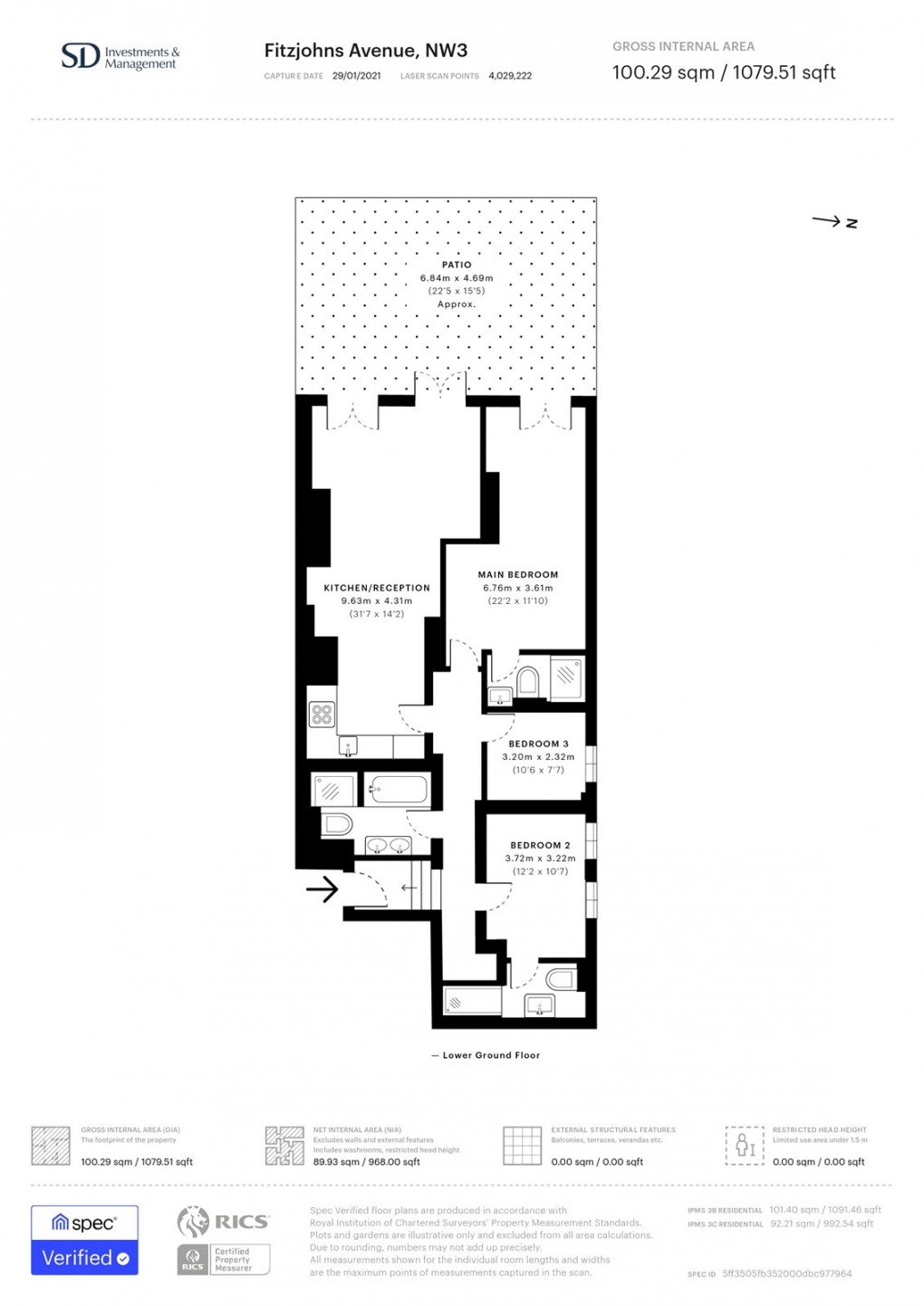 Floorplan for London