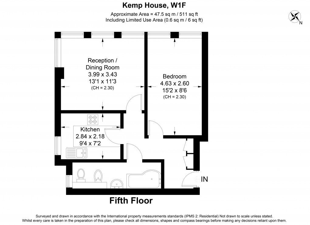 Floorplan for Berwick Street, Soho